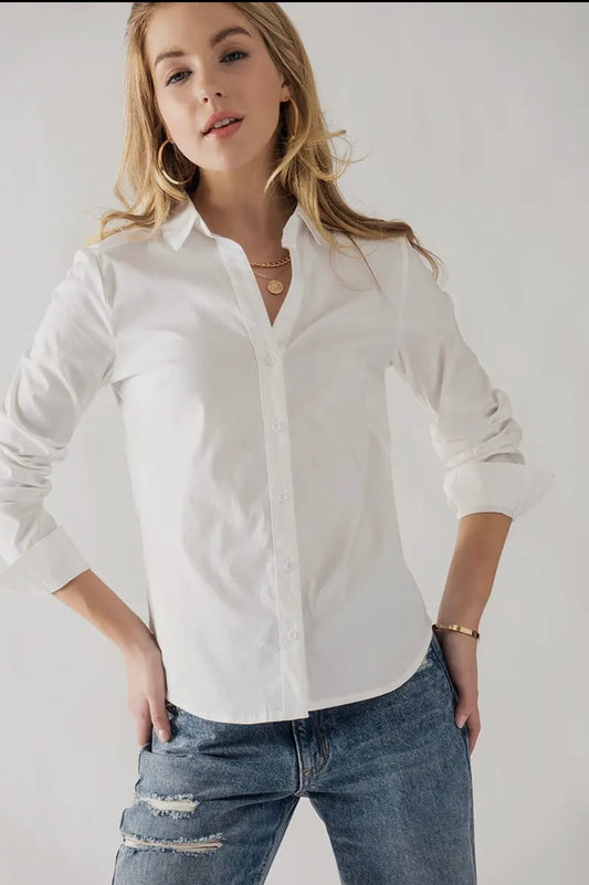 Classic fit button up shirt